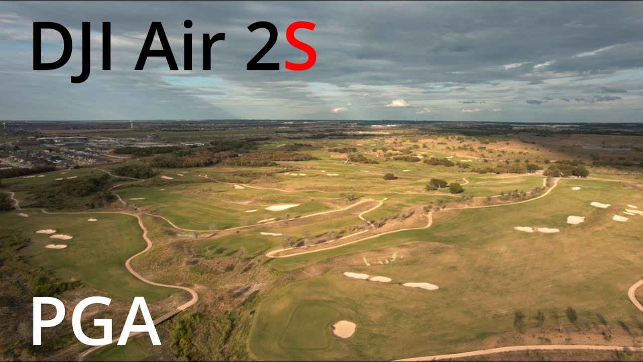 DJI Air 2S - PGA Golf Course in Frisco, Texas, Fall 2021