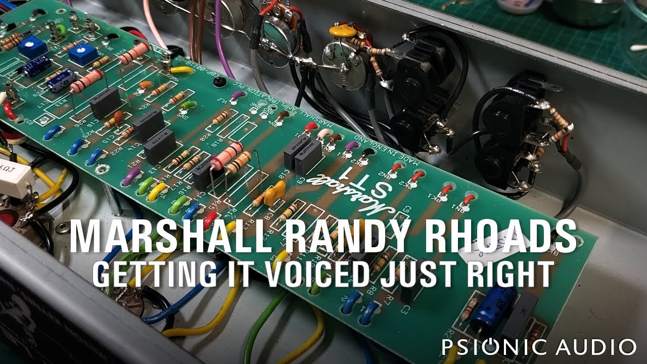 Marshall Randy Rhoads | Getting It Voiced Just Right