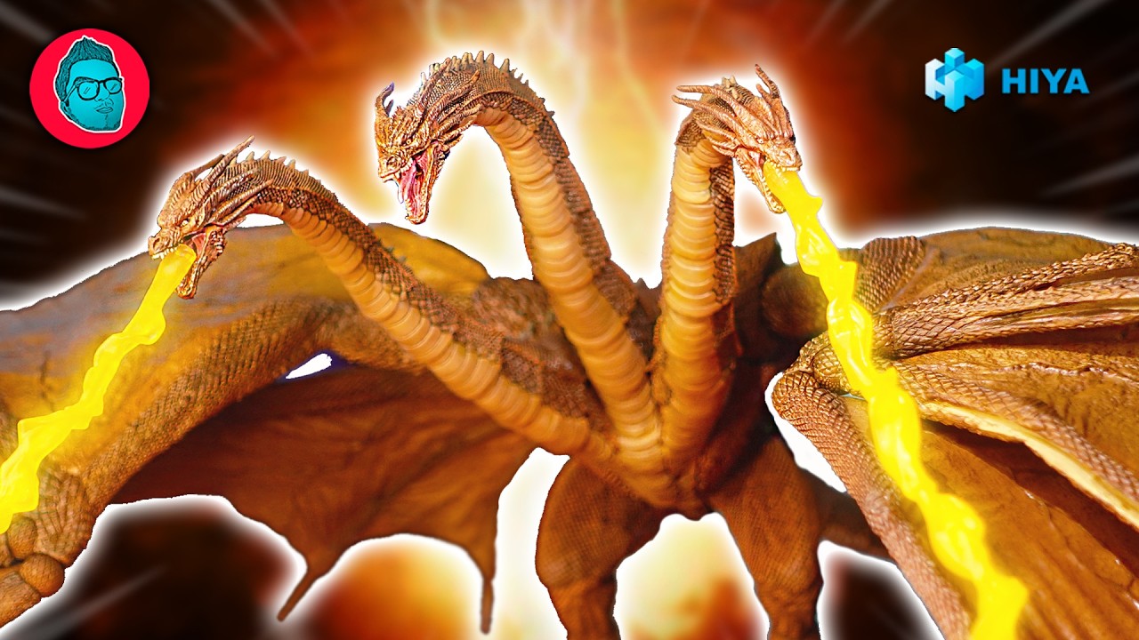 La versión DEFINITIVA!⚡Review KING GHIDORAH 2.0 Hiya Toys 🟣