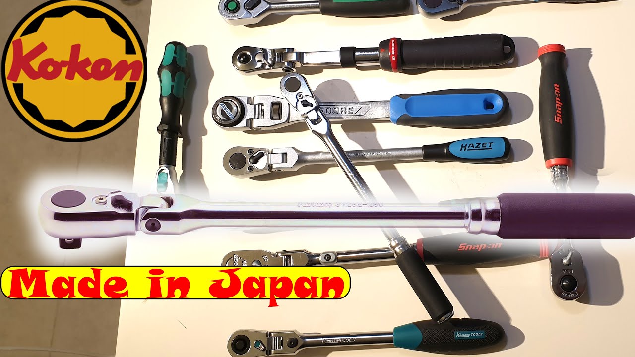 Ko-ken VS Snap-on, Hazet, Stahlwille, Gedore Facom, Kamasa and Wera