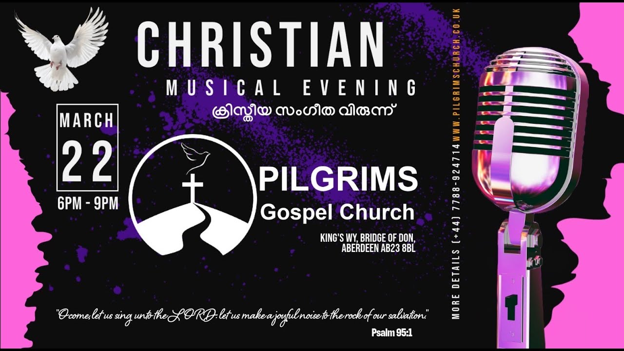 Christian Musical Night 2025 Pilgrims Gospel Church Aberdeen