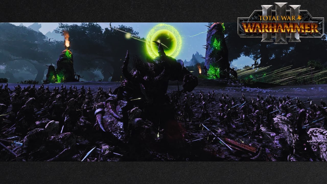 Wood Elves vs Beastmen : The Forest Fury - MASSIVE WARHAMMER III CINEMATIC BATTLE