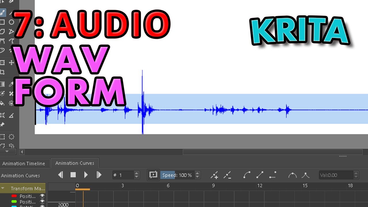 Animate 7: Wav Form in Krita
