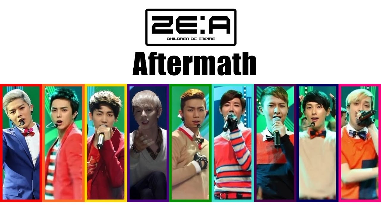 ZE:A (제국의아이들) - Aftermath (후유증) [ENG SUB/Lyric/가사/Member Coded]