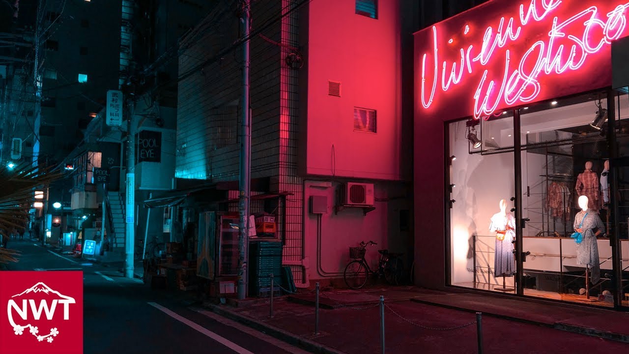 Tokyo Night Alley Tour | Harajuku and Omotesando 4K