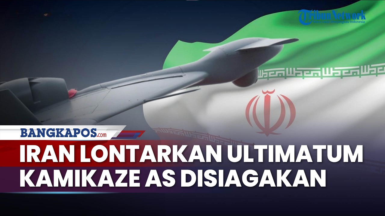 Jubir Iran Lontar Ultimatum Keras, Unit Drone Kamikaze AS Disiagakan