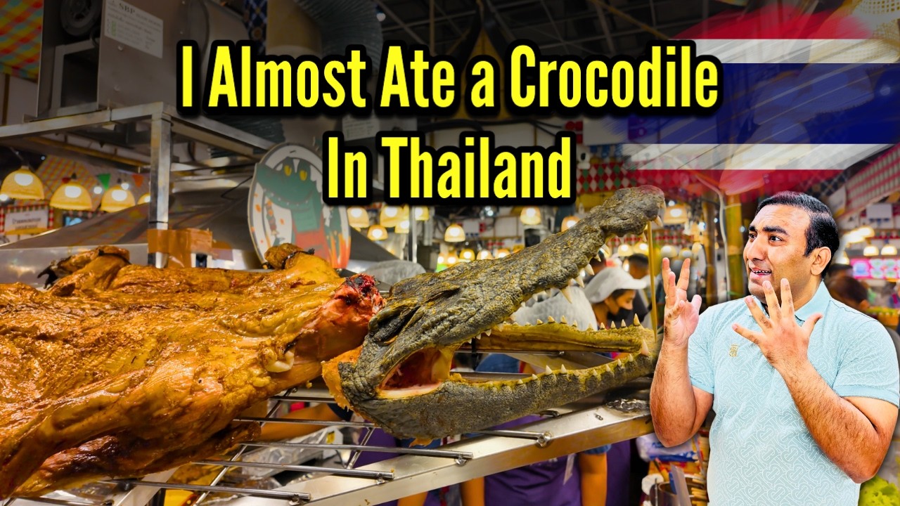 Crocodile BBQ? You Won’t Believe This! | ICONSIAM | Machoo Man 💪