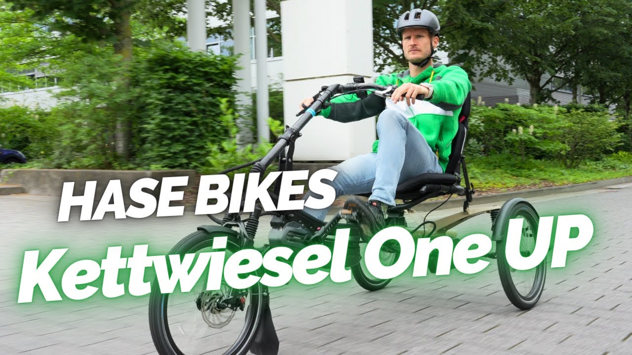 HASE BIKES Kettwiesel One & Kettwiesel One UP Dreirad auf der Eurobike 2024 vorgestellt 😱