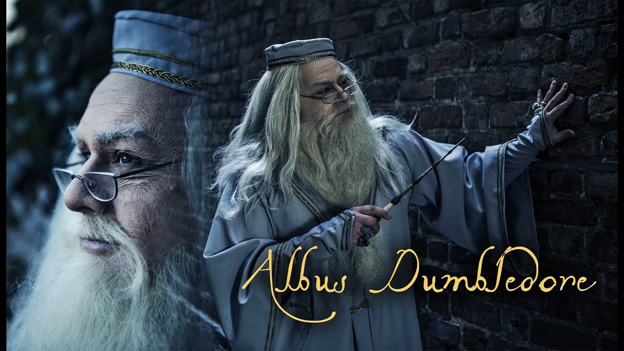 ALBUS DUMBLEDORE (HARRY POTTER) makeup/cosplay tutorial by Lucas Adelon Rembas