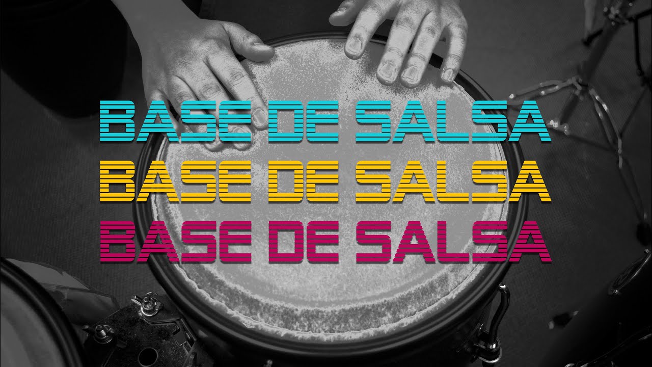 BASE DE SALSA - Solo Percusión a 90 BPM // Montado en Campana | Barker Music