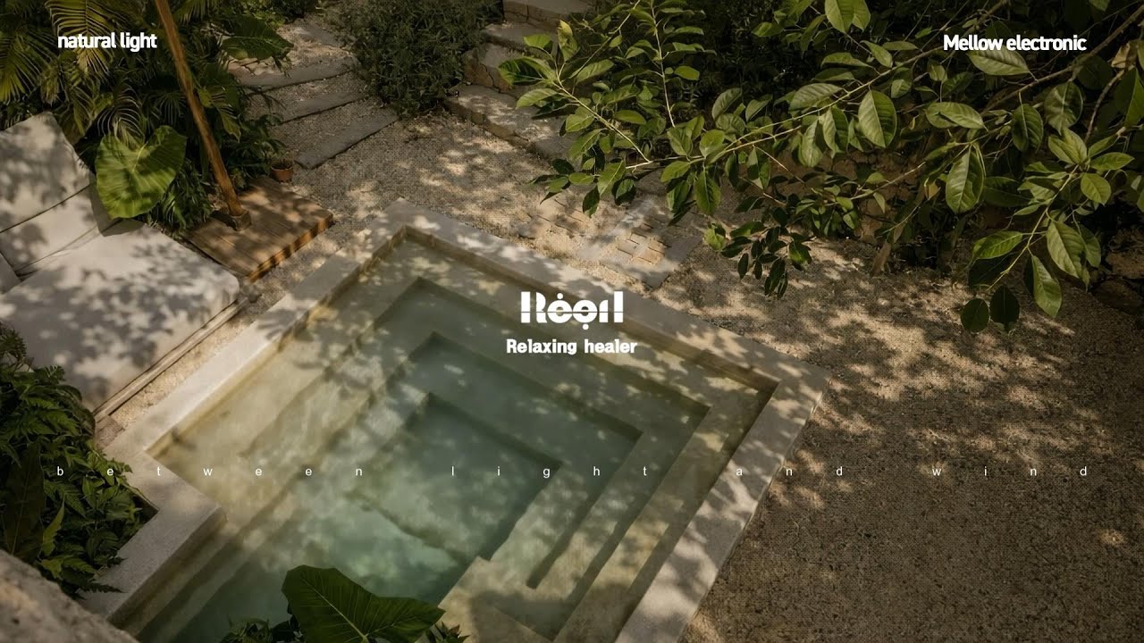 Between light and wind. [Shop music | Mellow | electronic techno track]