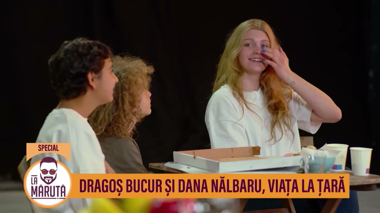 Dragoș Bucur și Dana Nălbaru, viața la țară