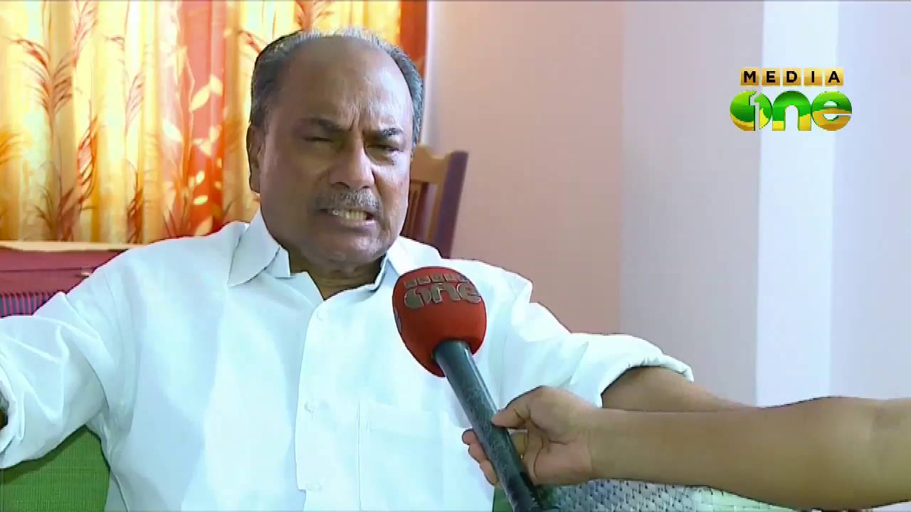 AK Antony shares election hopes in an exclusive interview with MediaOne