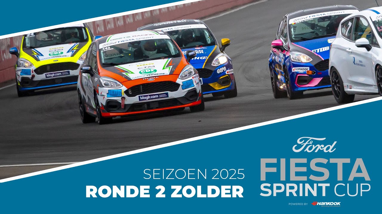 Ford Fiesta Sprint Cup 2025 - Ronde 2 Zolder