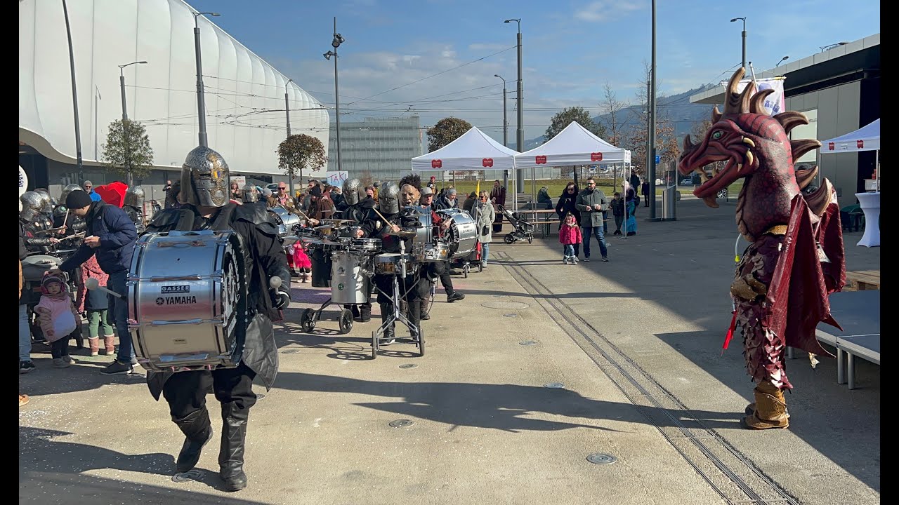 Träumeler-Musig Ebikon - Einmarsch - Mall of Switzerland 2023