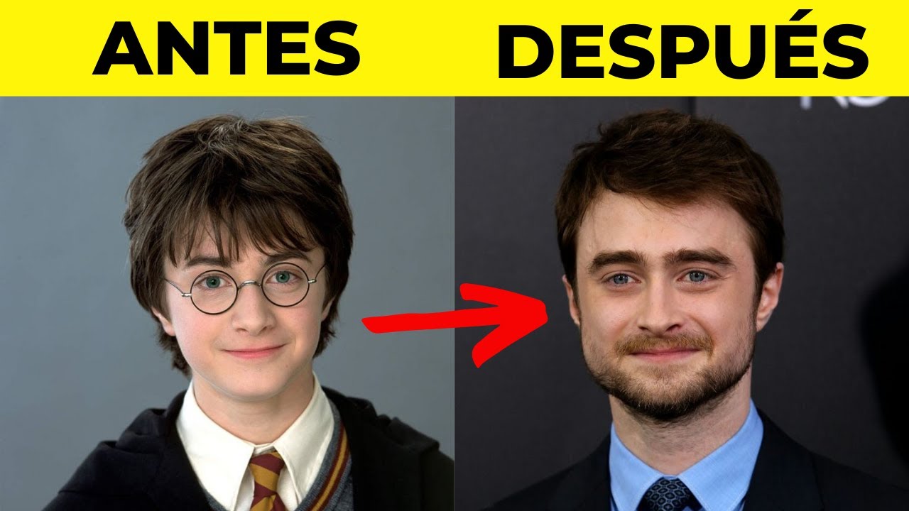 Harry Potter y la Piedra Filosofal (2001) 🧙‍♂️ Así Se Verían Hoy en el Mismo Set | 25 Años Después