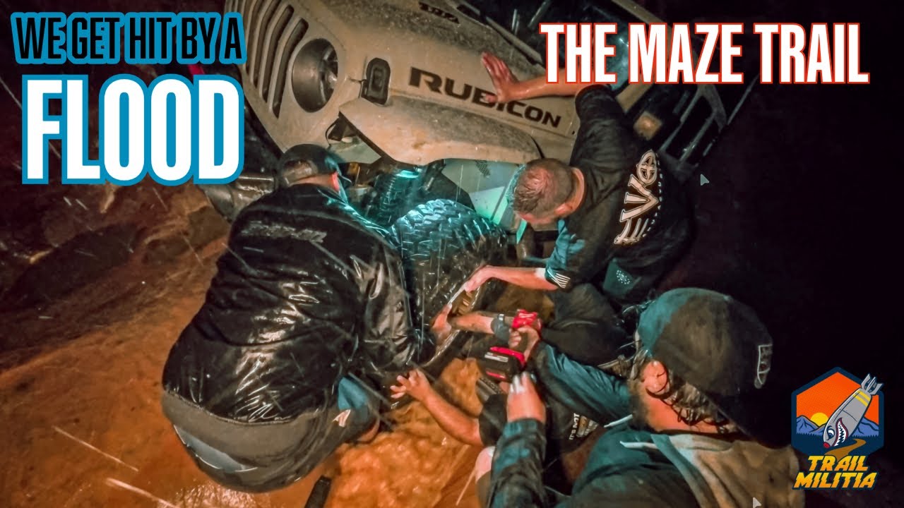 Zaskoczyła nas pow&oacute;dź na The Maze Trail Sand Hollow