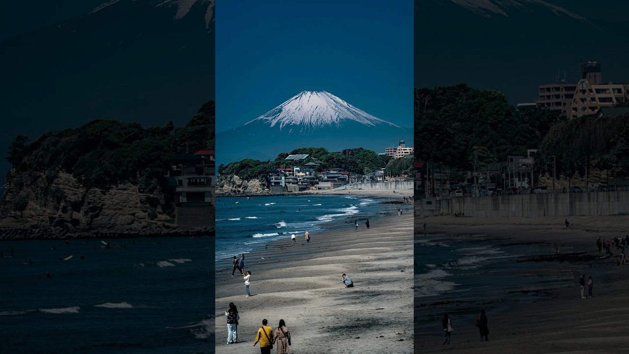🗻OMG，you can see Mount Fuji in Kamakura 