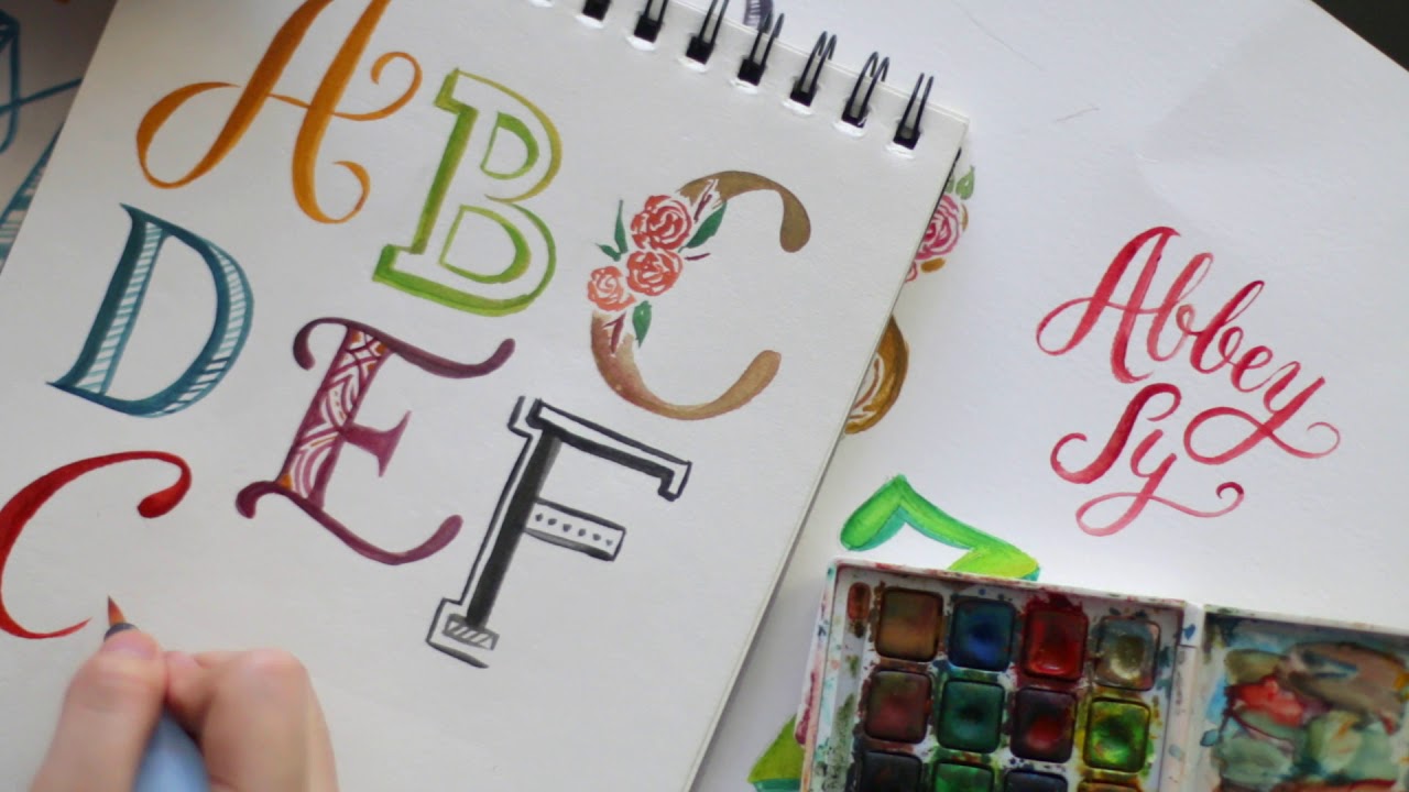 Abbey Sy: Ink and Watercolor