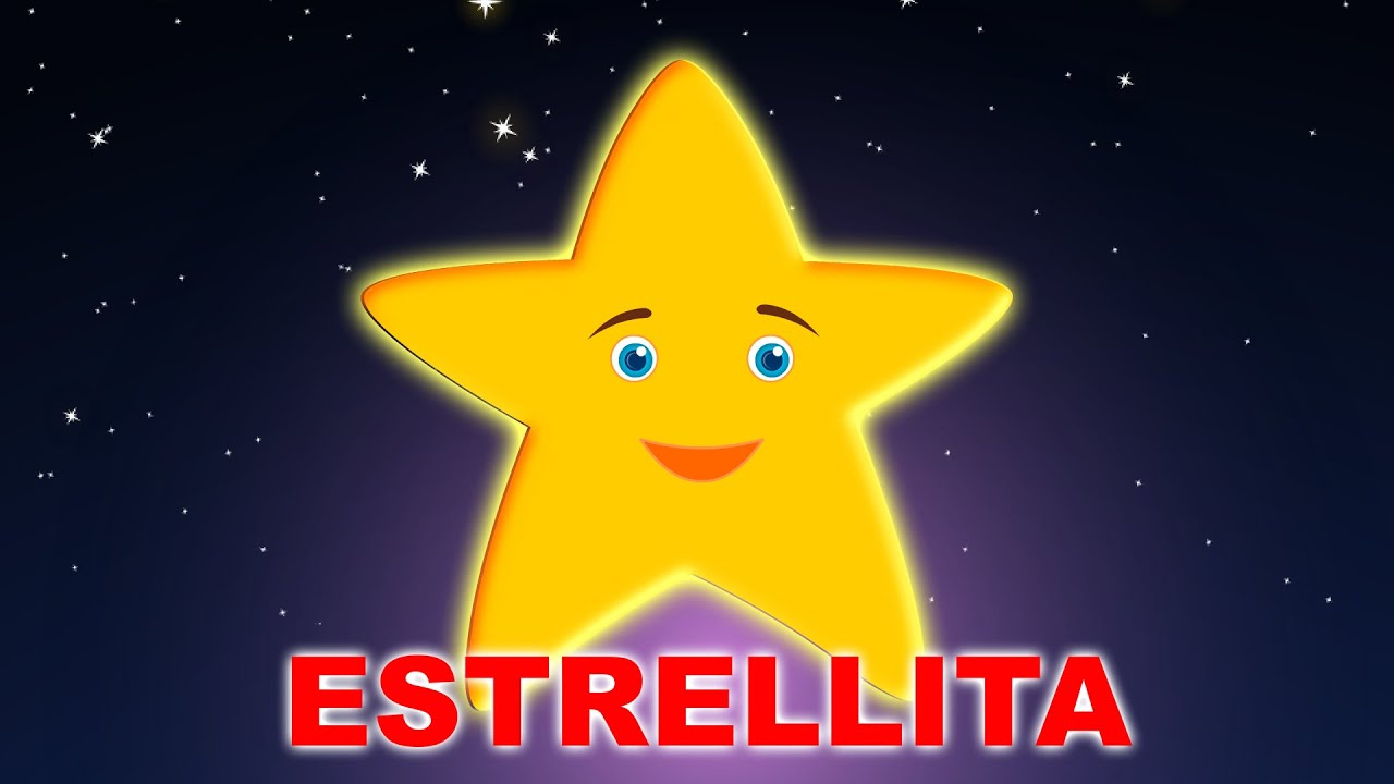 Estrellita D&oacute;nde Est&aacute;s Con Letra |  Brilla Estrellita | Twinkle Twinkle Little Star in Spanish