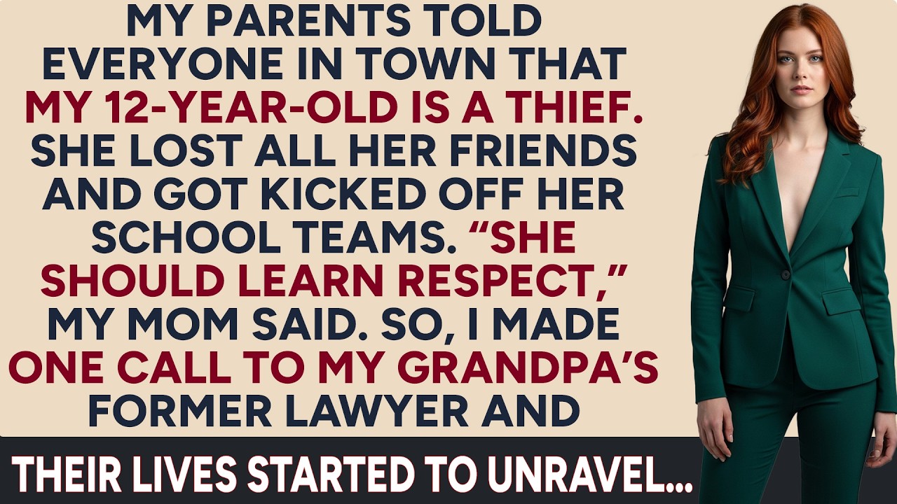 My parents called my 12 year old a THIEF to cover their lies  Now they’re homeless