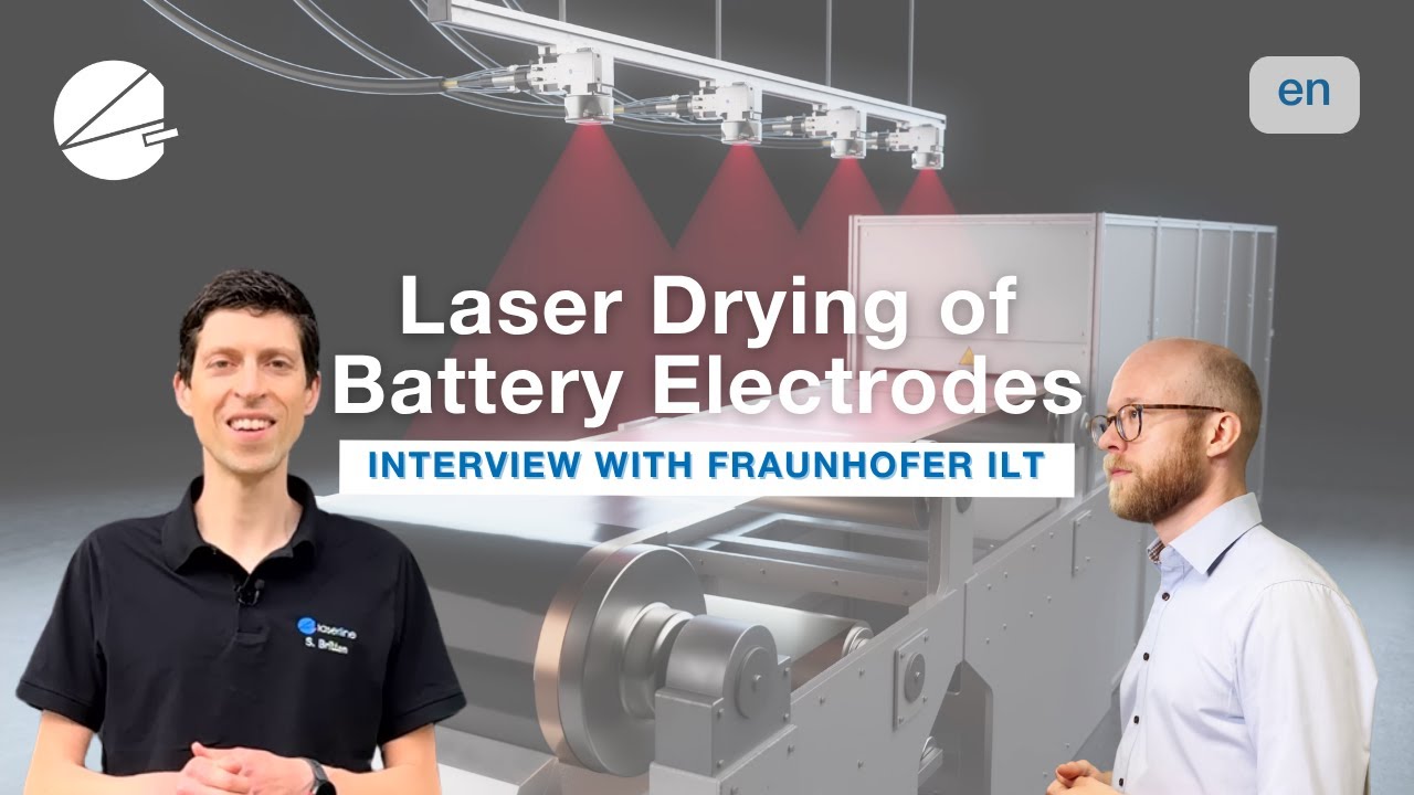 Laser Drying of Battery Electrodes - An Interview with Fraunhofer ILT