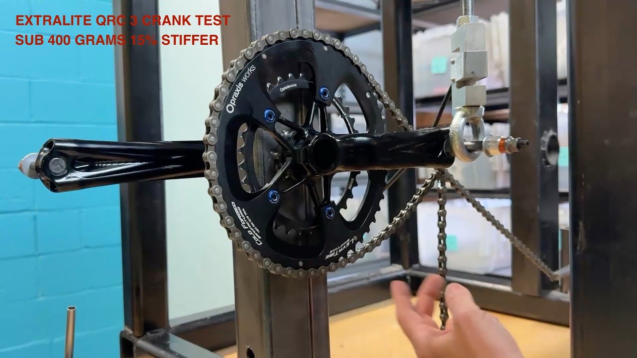 Extralite QRC 3 Crank Stiffness Test