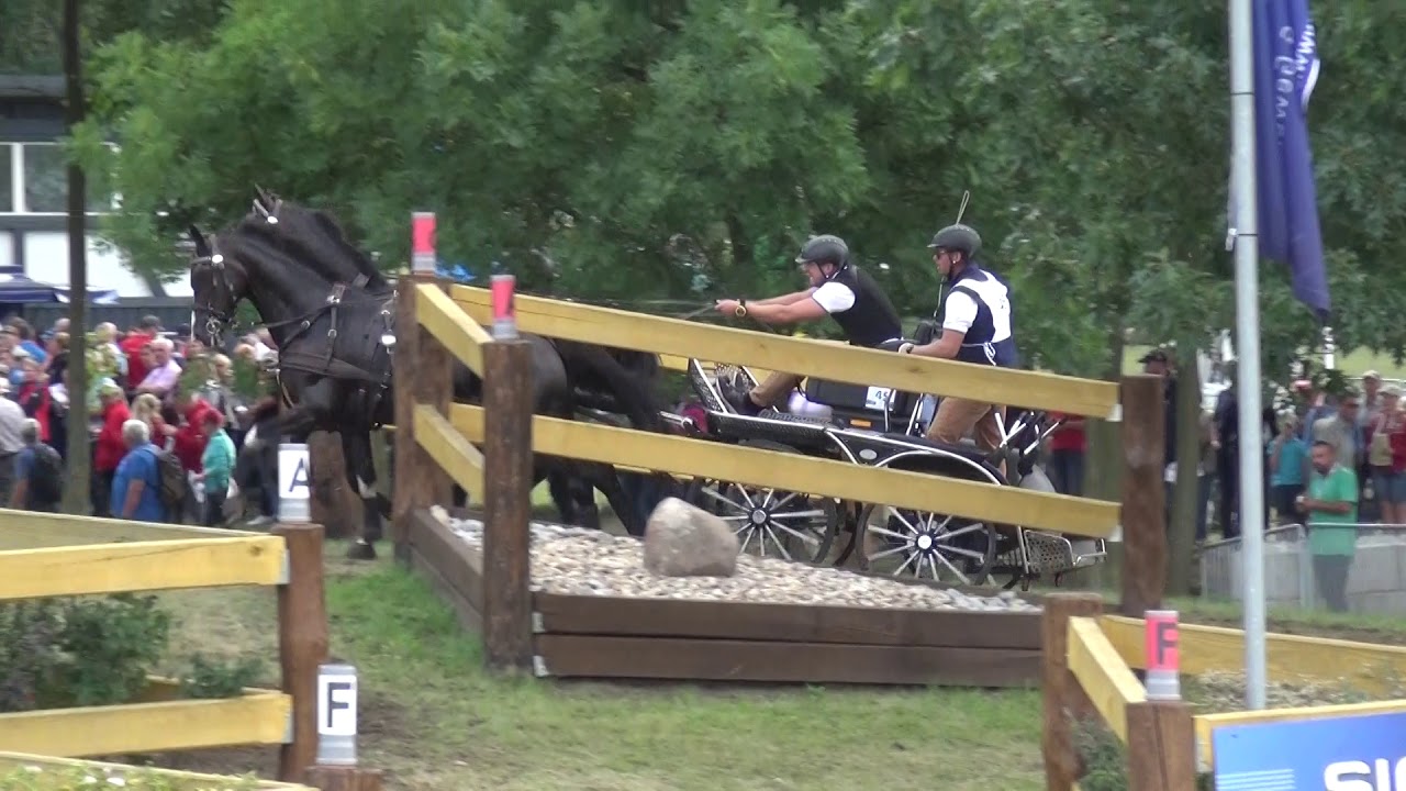 Kristóf OSZTERTÁG (HUN) FEI CH-M-AH2, Drebkau (Germany), marathon driving, obst. Nr. 8, 14.09.2019