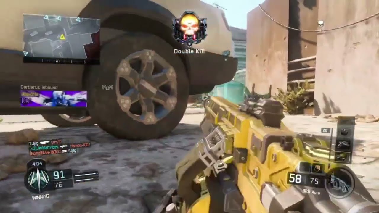 جبنا ريث من الكنبره تذهيب سكنات #25 | Black Ops lll