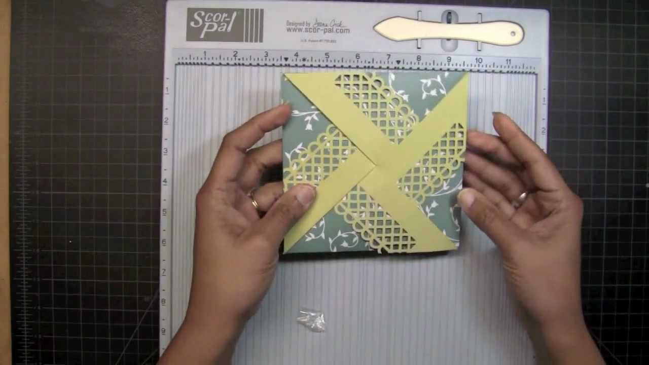 APG - Decorative Border Folded Envelope