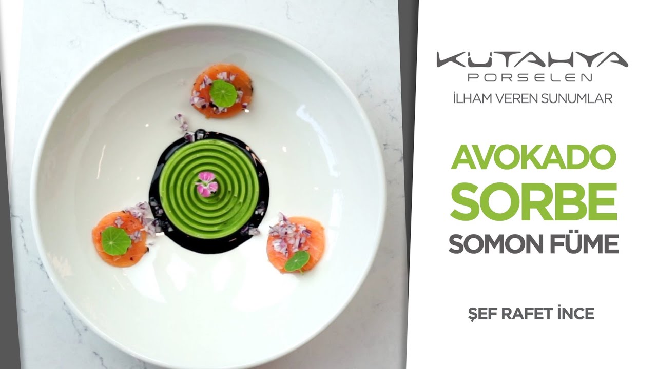 İlham Veren Sunumlar - Avokado Sorbe Somon Füme🥑