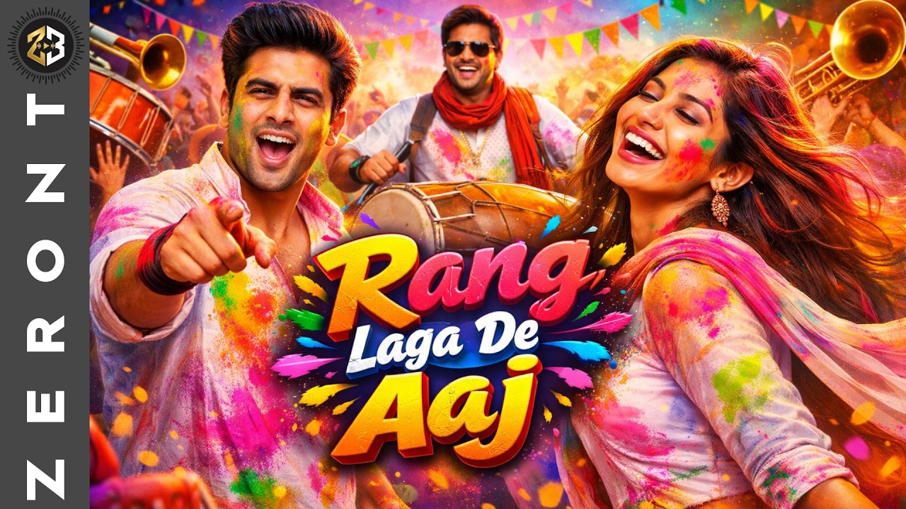 Rang Laga De Aaj - New Holi Song 2026 | Hindi Holi Dance Song | Holi Party Anthem