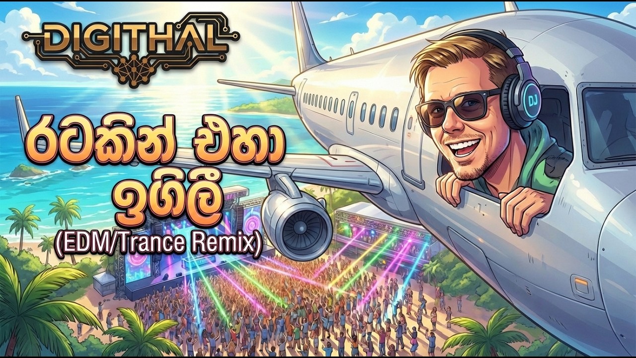 රටකින් එහා ඉගිලී | Priya Suriyasena | EDM | Trance Remix | @digithal