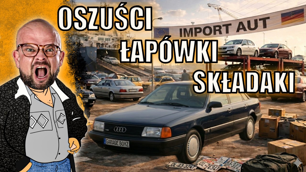 GRATODETAILING 55: IMPORT AUT W LATACH 90 - AUDI 100 C3