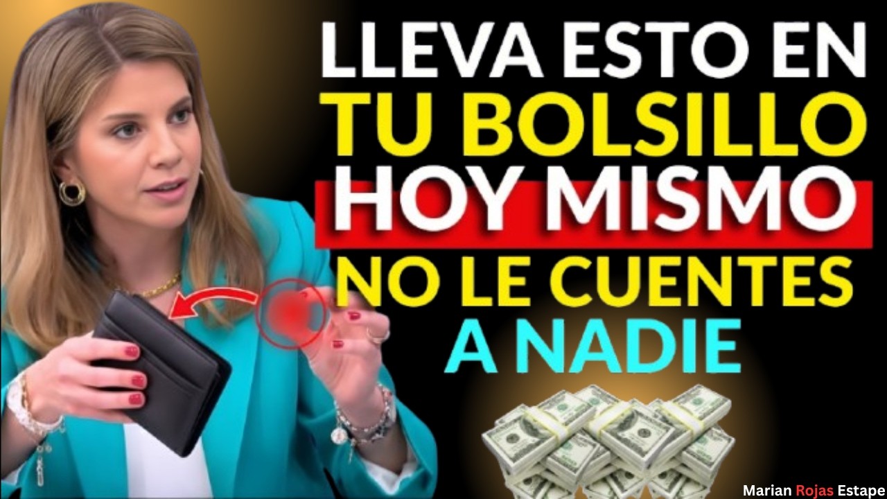 Solo Guárdalo en tu Bolsillo, Me lo Agradecerás Durante 50 Años | Marian Rojas Estapé