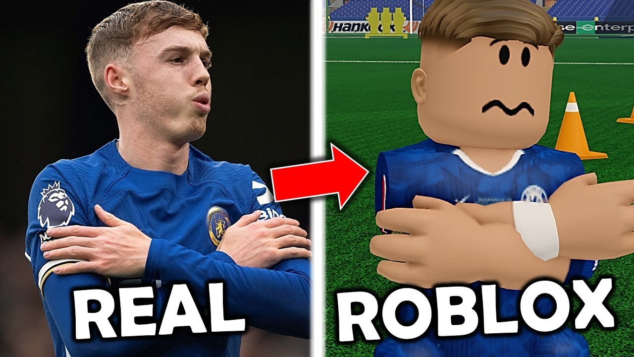Criei o Cole Palmer gastando Robux… o resultado SURPREENDEU!