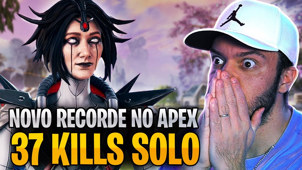 Reagindo ao RECORDE MUNDIAL de 37 KILLS SOLO do LYMO | APEX LEGENDS
