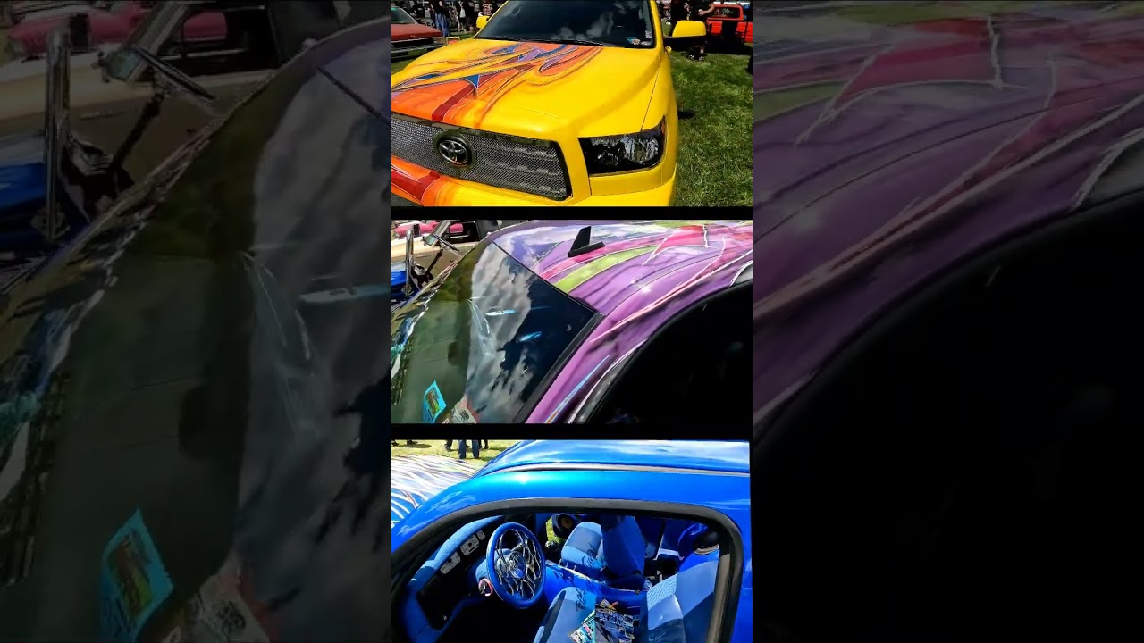 The Most INSANE Paint Jobs At Car Shows