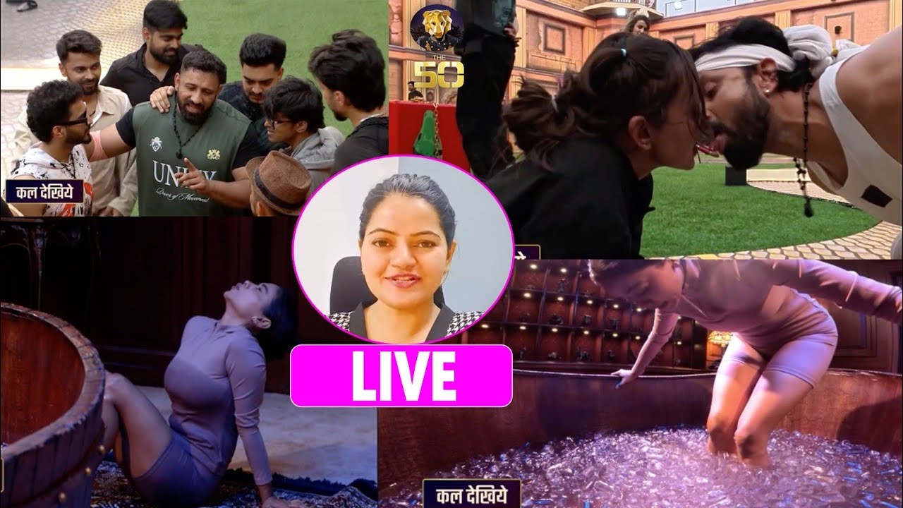 THE 50 LIVE STREAMING: Balloon Game, Sunny Leone, Danger Zone, EXIT ORDER, Physical Fight & More