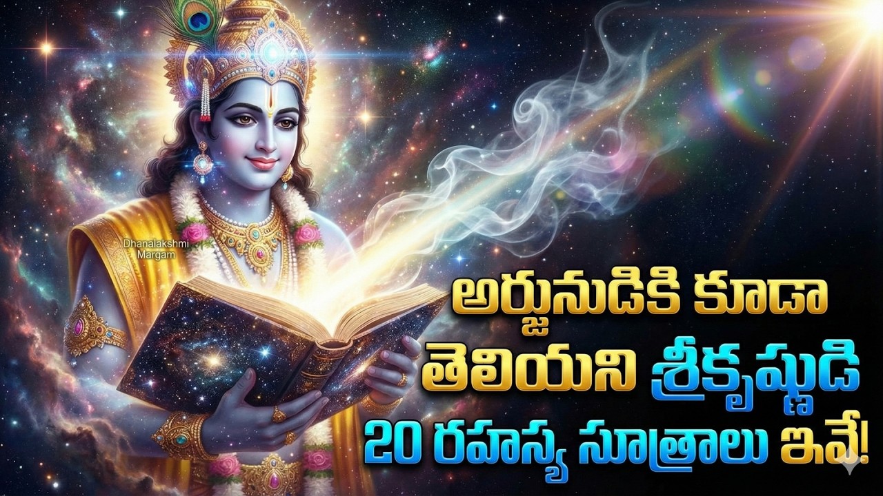 శ్రీకృష్ణుడు చెప్పిన ఈ 20 రహస్యాలు తెలియకపోతే జీవితాంతం కష్టాలే!