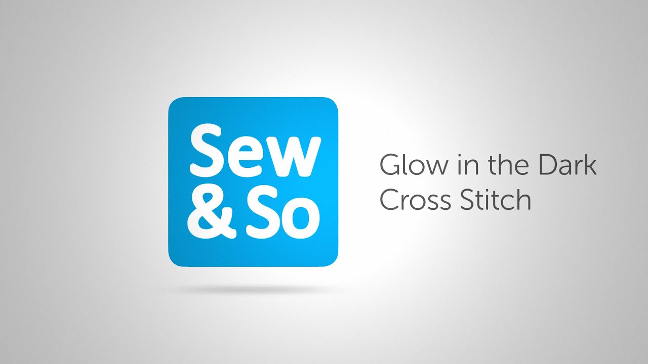 Glow in the Dark Cross Stitch with Mr X Stitch