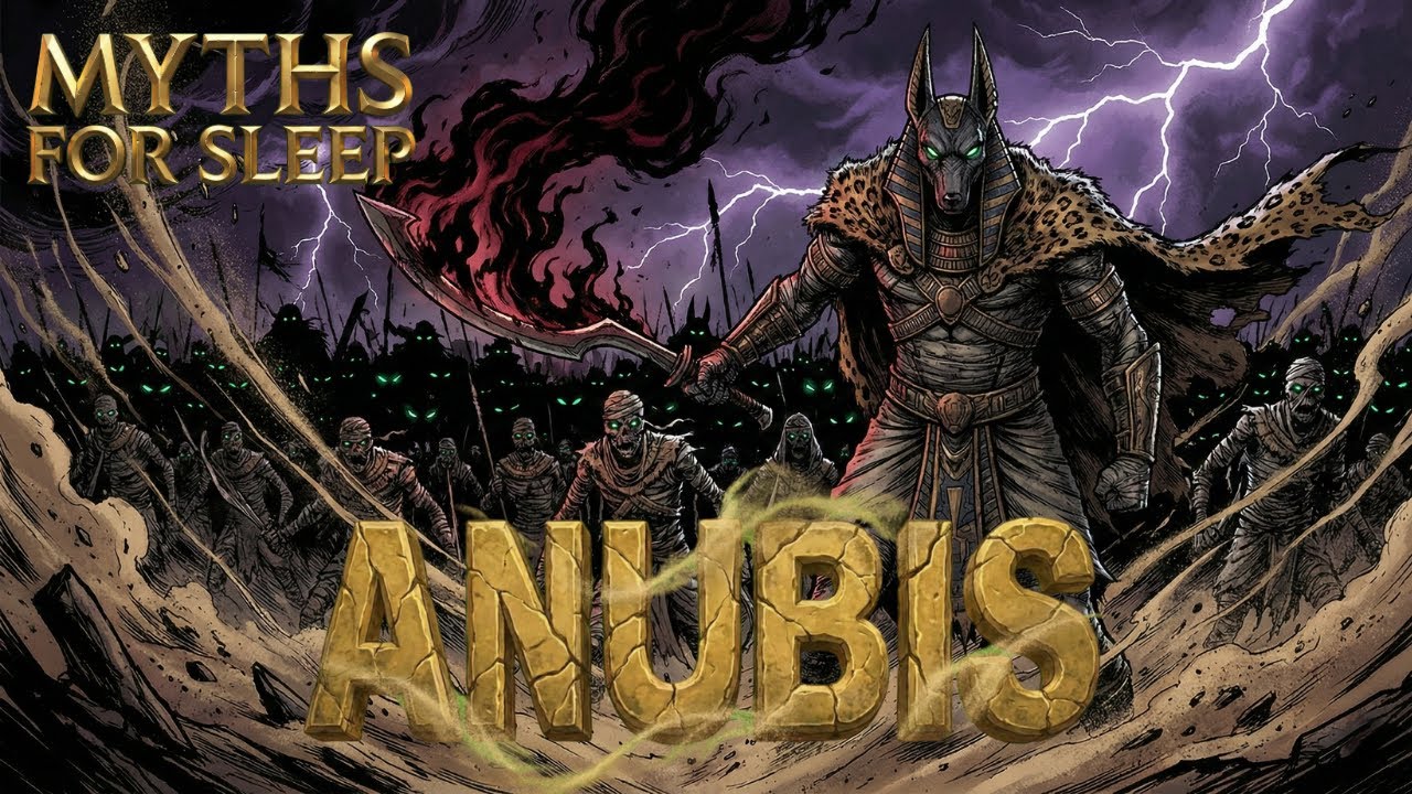 The Sacred Vigil of Anubis | Egyptian Mythology | Myths For Sleep