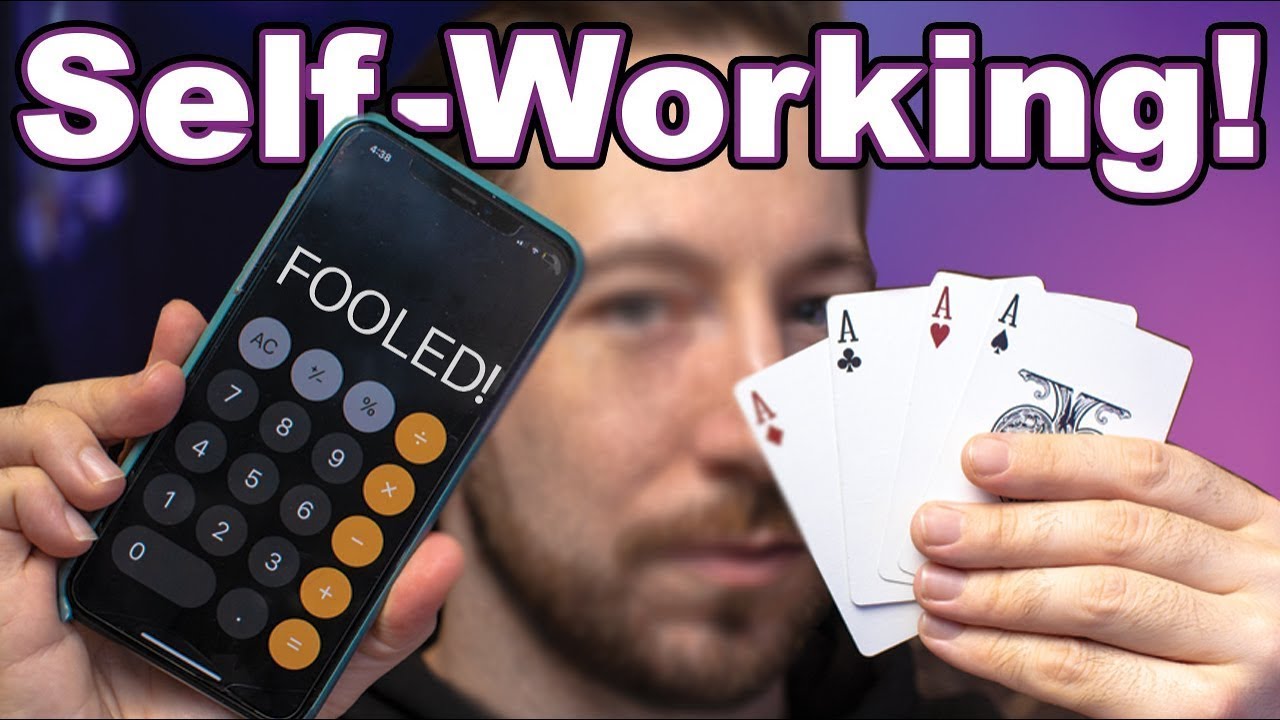 'Math Aces' - Card Tricks Self-Working Magic Tutorial (Beginners__