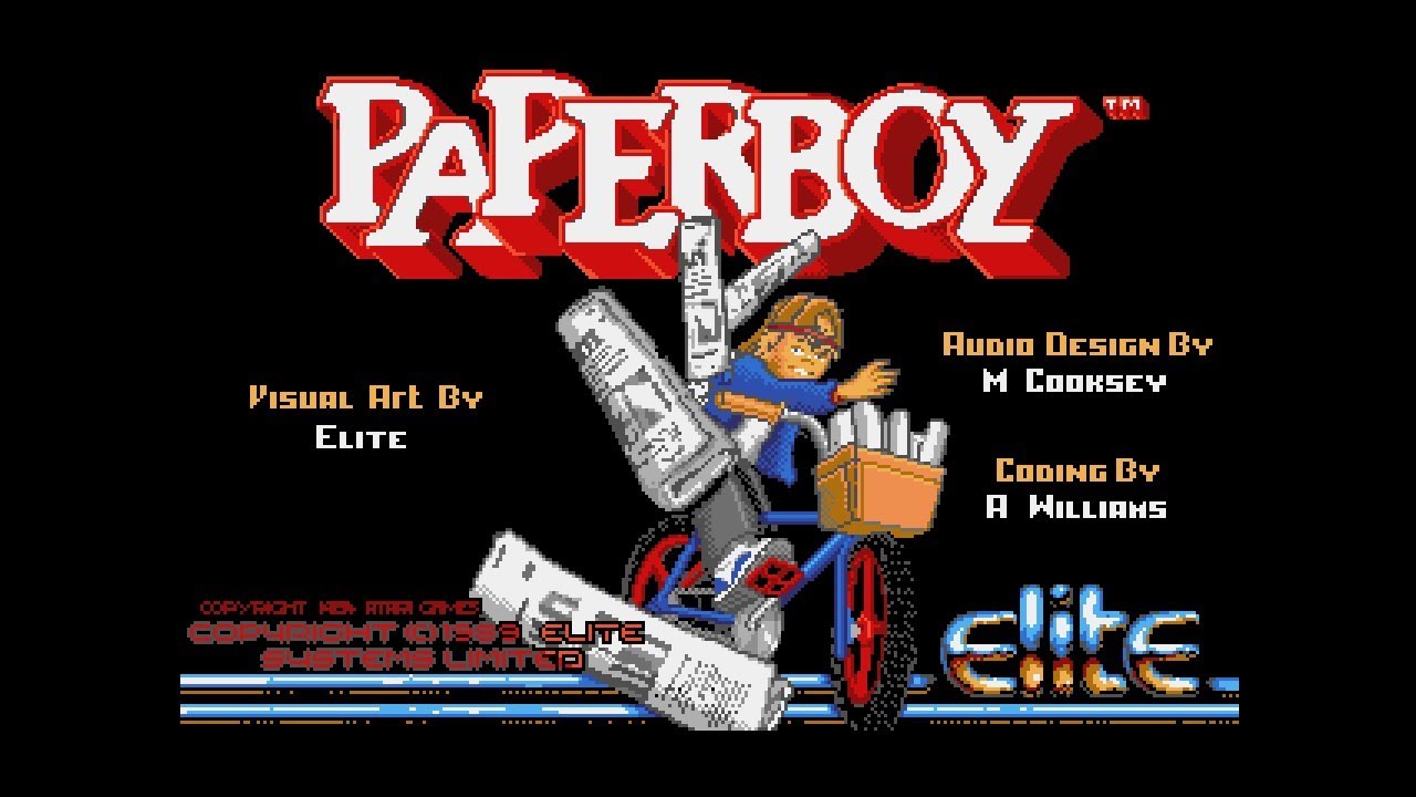 Paperboy (ingame music) - cover by Grospixels