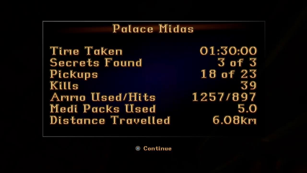 Tomb Raider 1 Remastered (PS4) pt.6 - Palace Midas