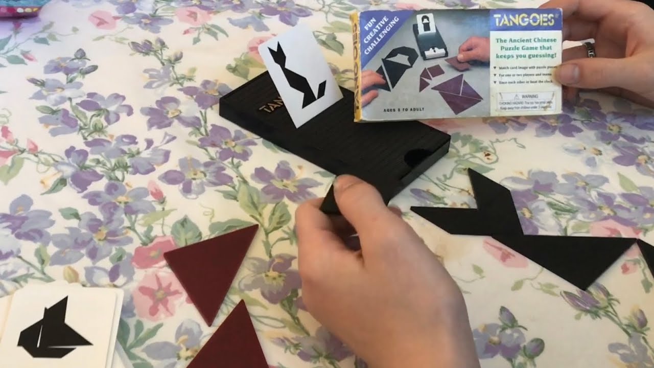 HOW to PLAY tangoes (the ancient chinese puzzle game to keep you guessing)