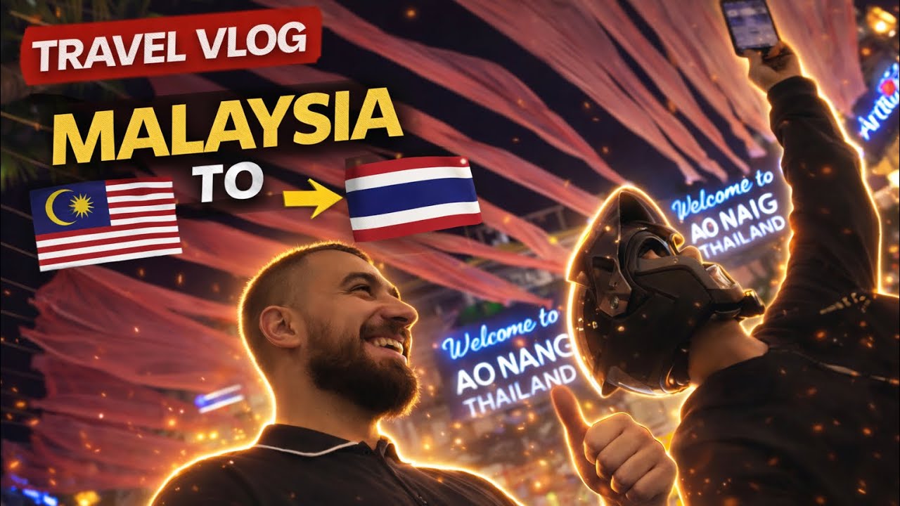 From Malaysia to Ao Nang: First Night in Thailand