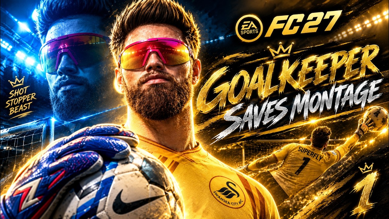 🔥 EA FC 27 | Моя ПЕРВАЯ нарезка сейвов вратаря! 🧤 БЕЗУМНЫЕ сейвы голкипера