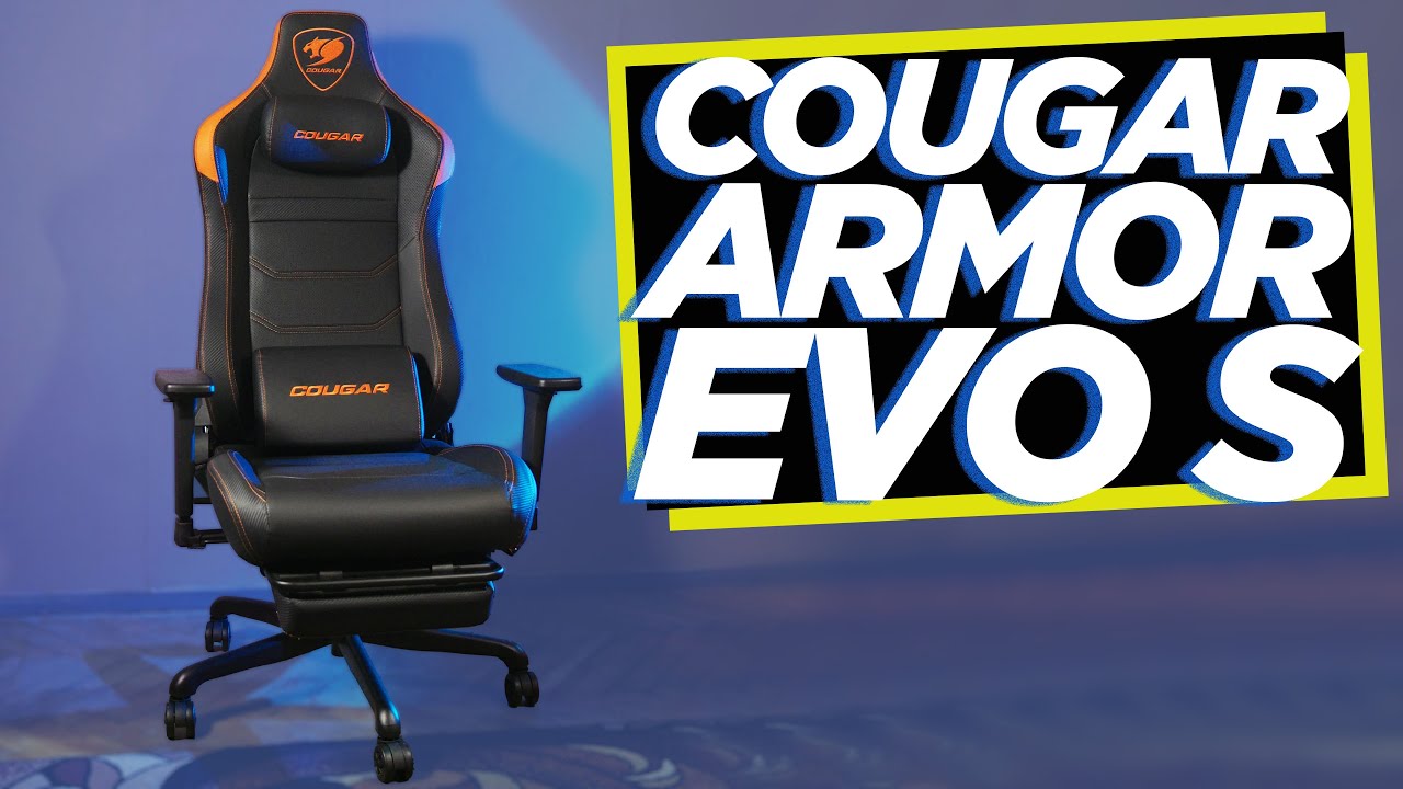💺 Огляд ігрового крісла Cougar Armor Evo S