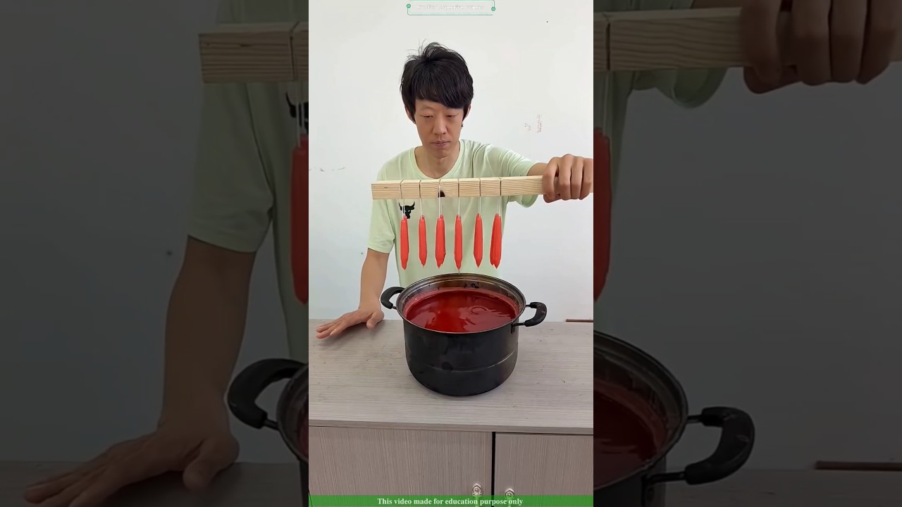 Making candles from old wax |